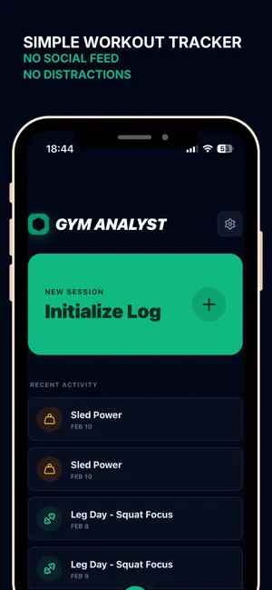 Gym Analyst screenshot 1