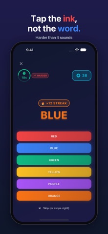 iStroopChallenge Screenshot 1 of 8