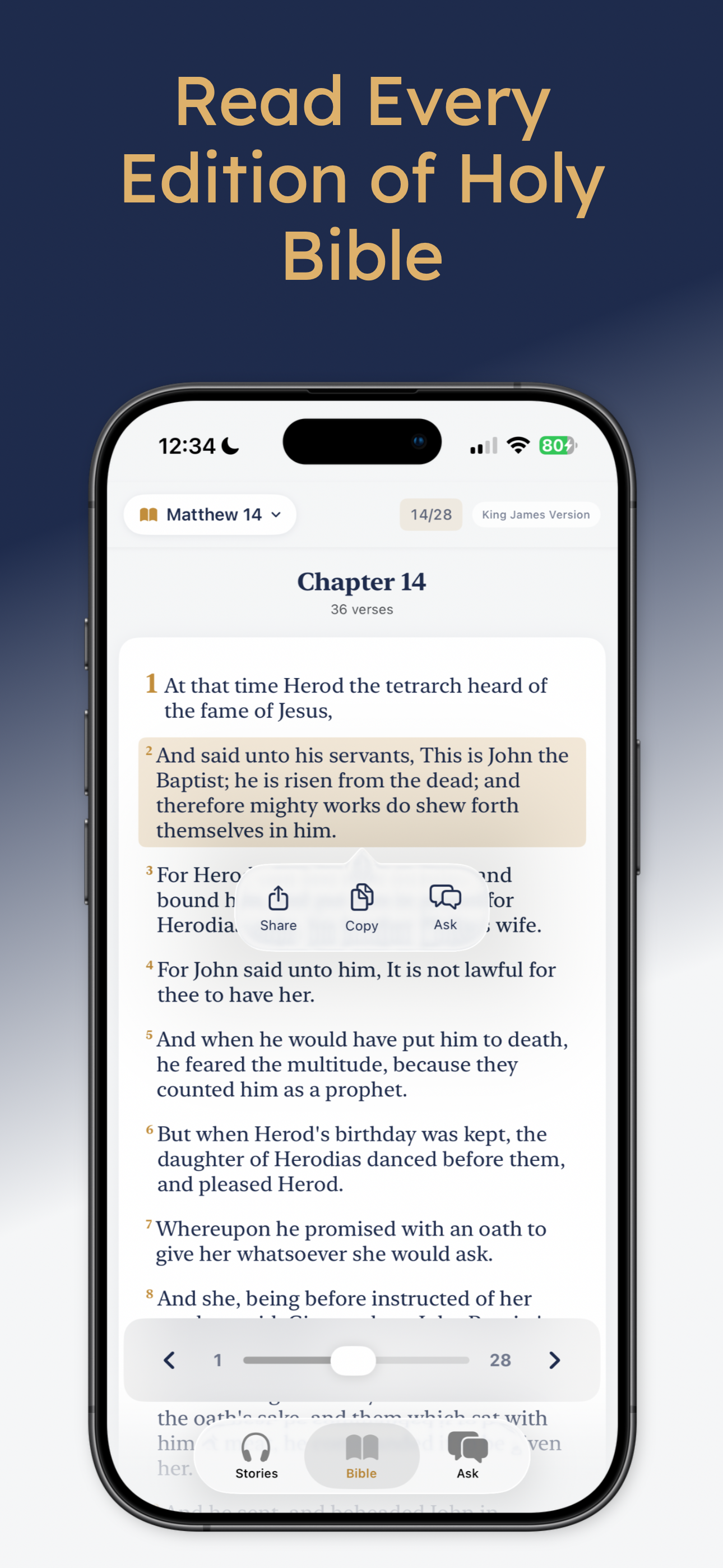 Blessed Shepherd Holy Bible Be