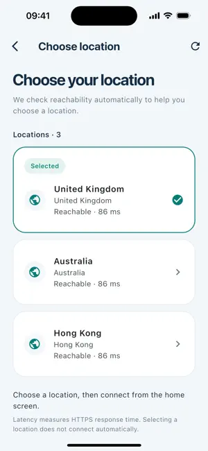 Safe Connector - VPN screenshot 2