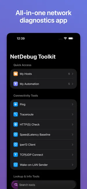 NetDebug Toolkit: Net Scanner screenshot 1