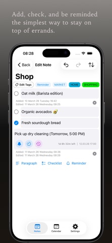 Tags & Notes screenshot