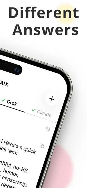 GENAIX - Multi-AI Q&A Chat Bot screenshot 2
