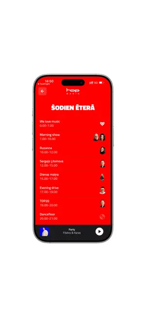 TOP radio Latvija screenshot 4