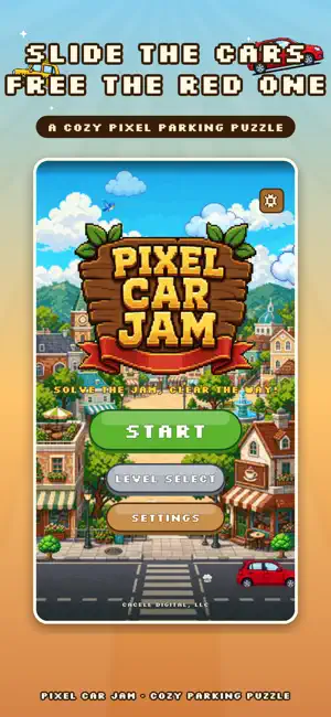 Pixel Car Jam screenshot 1