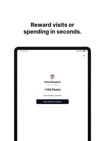 Worthify Rewards Scanner iPad screenshot