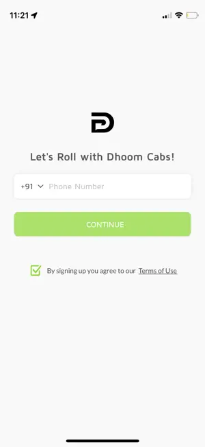 Dhoom Cabs screenshot 1