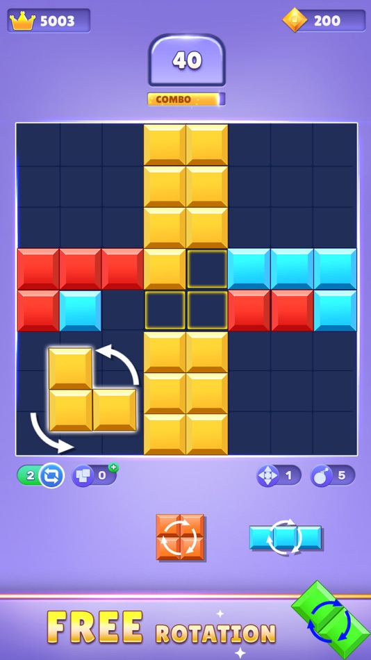 #3. Block Twist! Puzzle Game (iOS) Podle: Dreamland Games