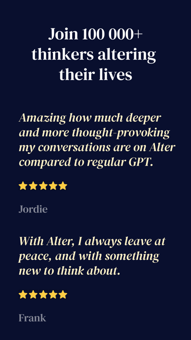 Alter・Daily Philosophy Journal iPhone screenshot 9 - Health & Fitness app