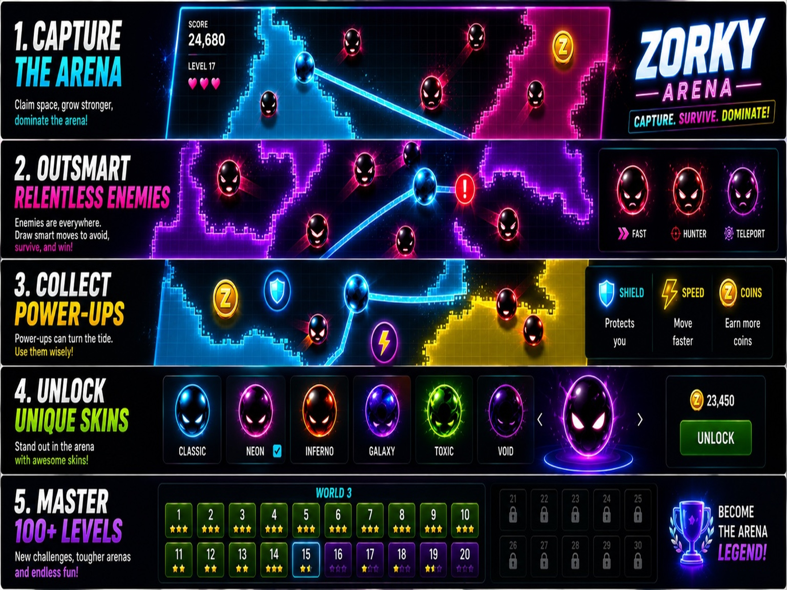 Zorky Arena screenshot 2