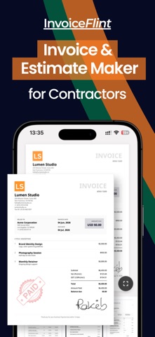 Invoice Maker & Estimates Screenshot 1 of 7