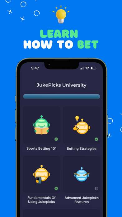 JukePicks - AI Sports Picks Screenshot