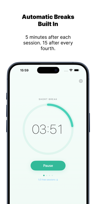 Pomino: Pomodoro Focus Timer Screenshot 3 of 8