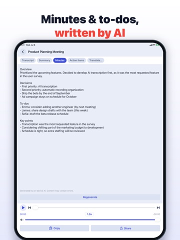 App screenshot