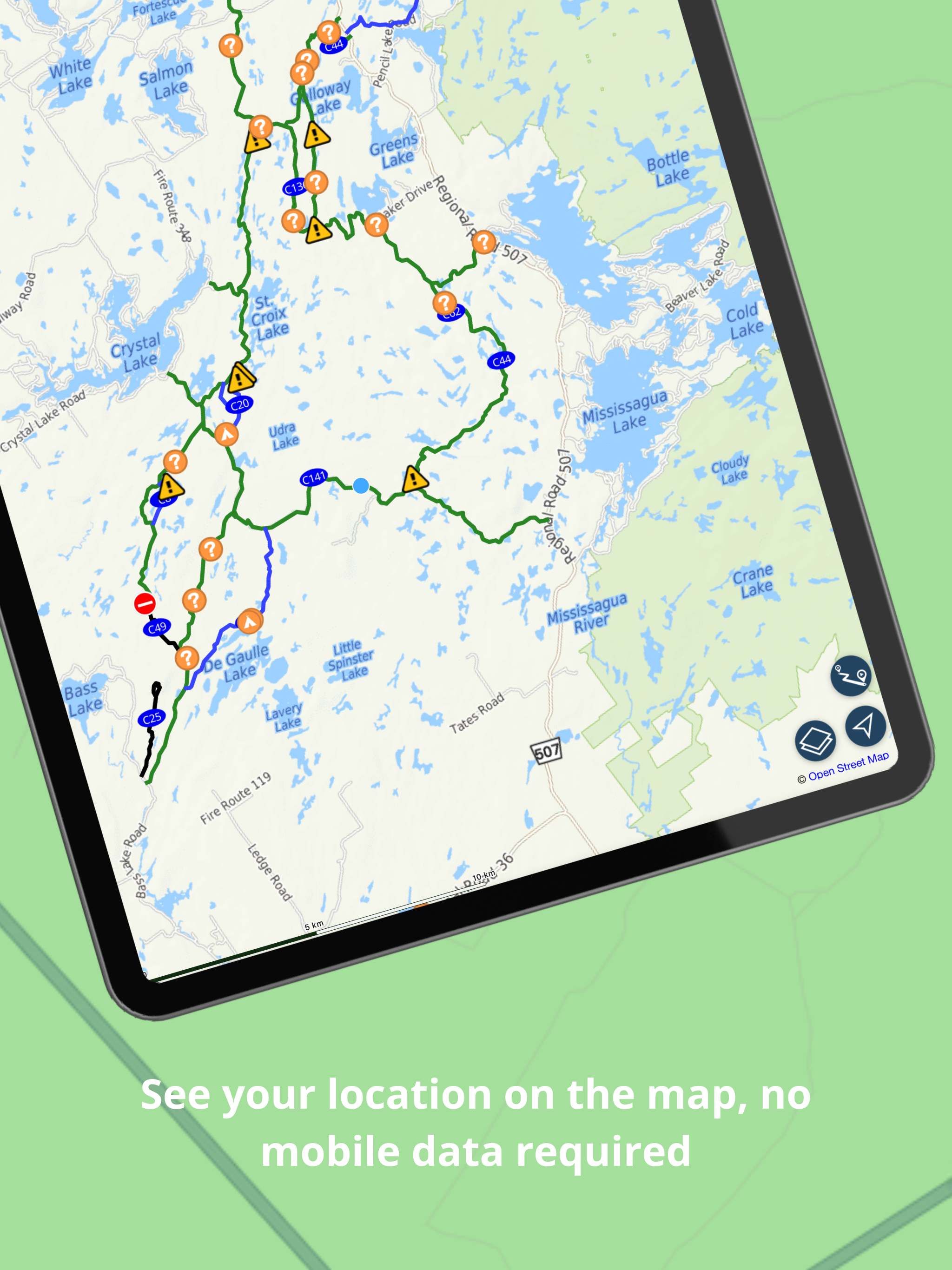 ATV Manitoba Trails Map