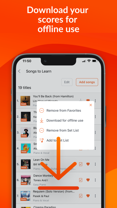 Sheet Music Direct iPhone screenshot 8 - Music app