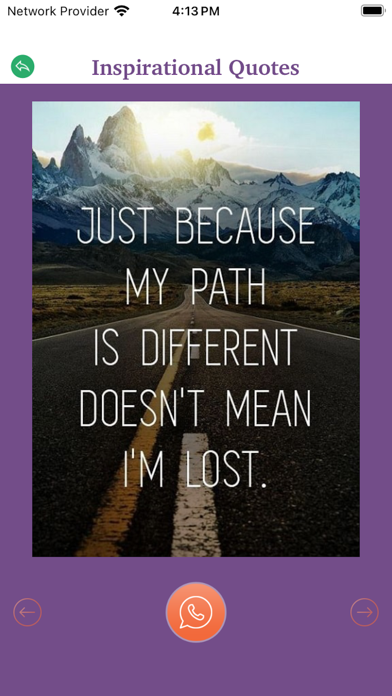 Inspirational Quotes Reminder Screenshot