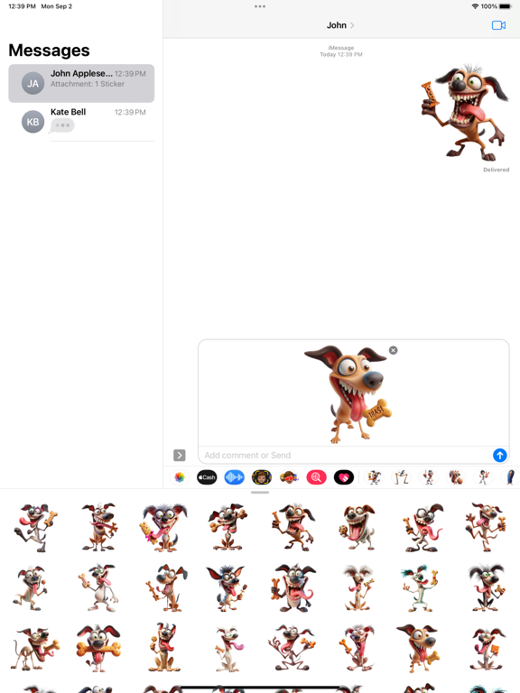 Screenshot #5 pour Dog Treat Stickers