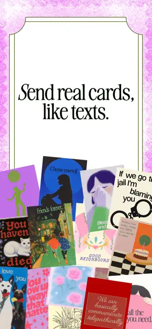 Greeting Cards: Escargot screenshot 1