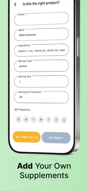 MyVitaAI - Supplements Tracker screenshot 4