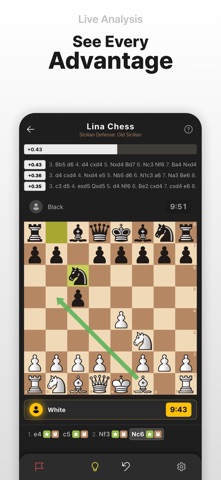 Lina Chess:Offline AI & Puzzle screenshot