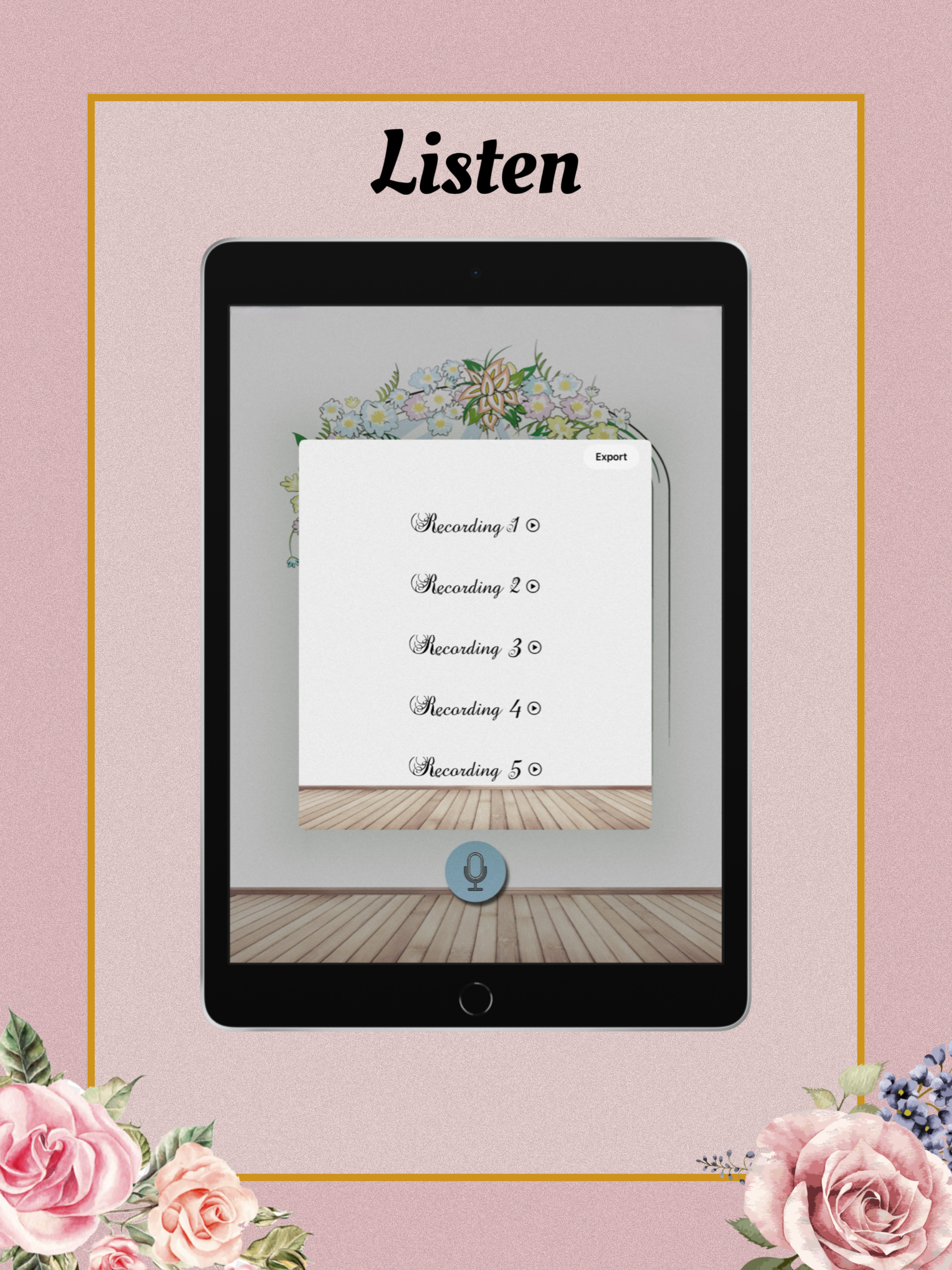 Audio Guestbook - Wedding app screenshot 3