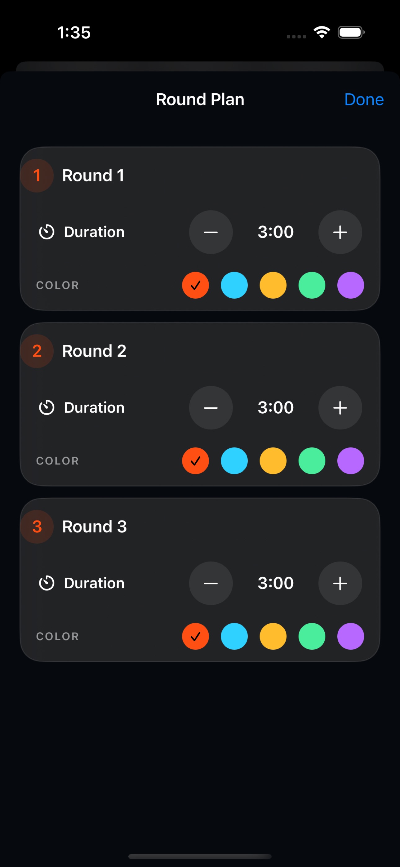 Screenshot 2 of TempoBell: Boxing Timer