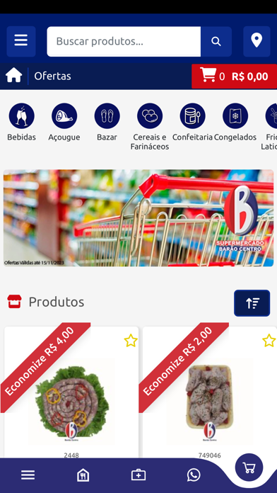 Resgate Barão Centro Delivery Screenshot