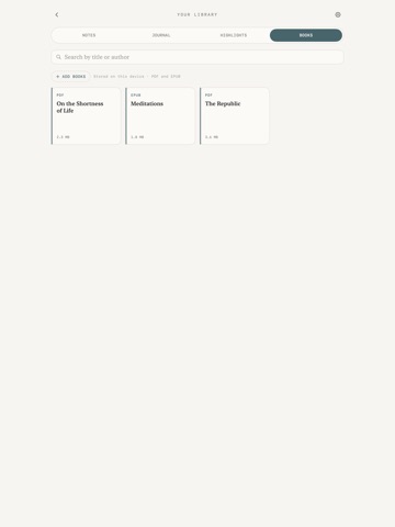 Silt: Writing iPad screenshot