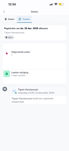 TransportKlok iPhone screenshot