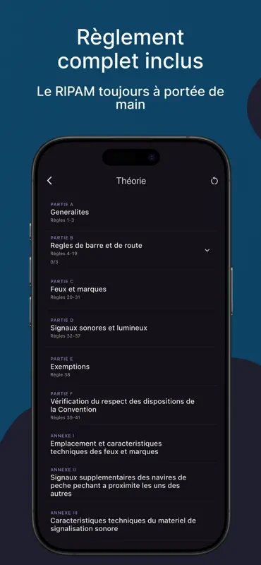 RIPAM: permis bateau côtier screenshot 9 of 10