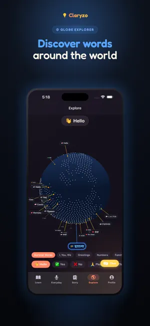 Claryzo: Learn Languages Fast screenshot 2