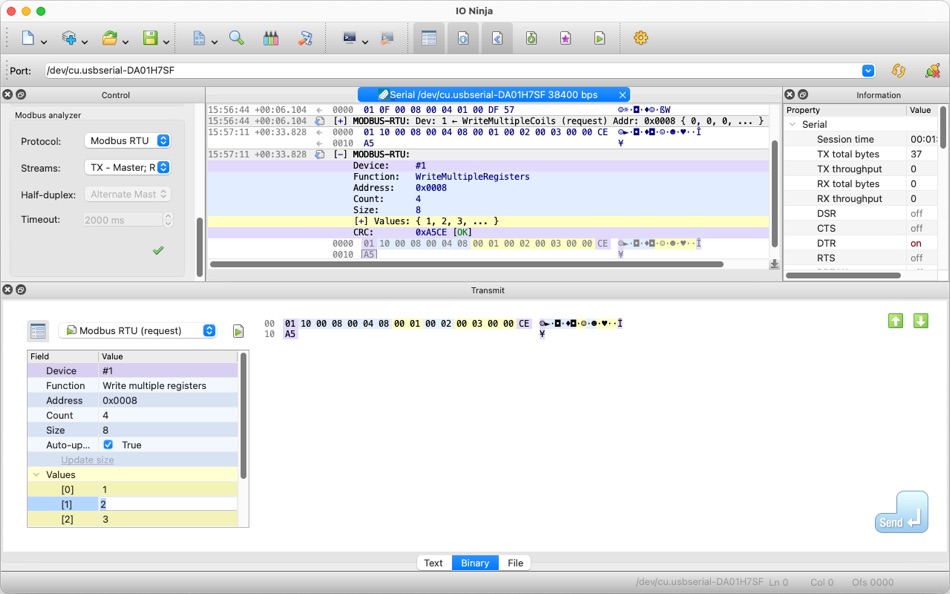 #2. IO Ninja (macOS) Podle: Tibbo Technology Inc.