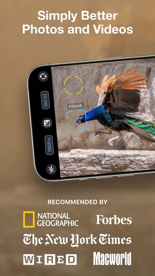 #2. ProCamera. Professional Camera (iOS) Podle: Cocologics
