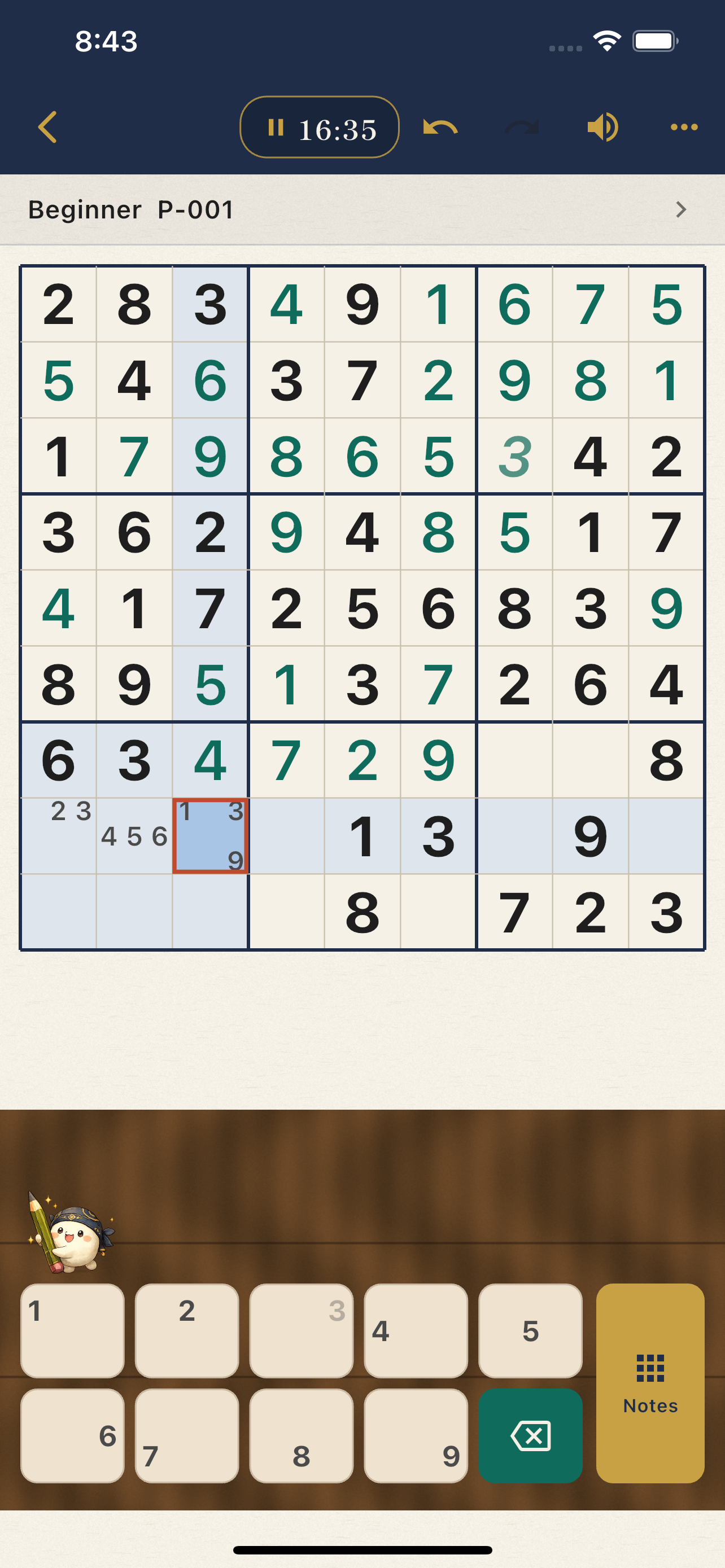 Sudoku Takumi screenshot 4