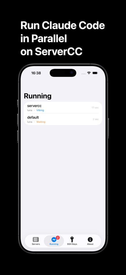 #7. ServerCC - Claude Code & Codex (iOS) Von: 佳琳 刘