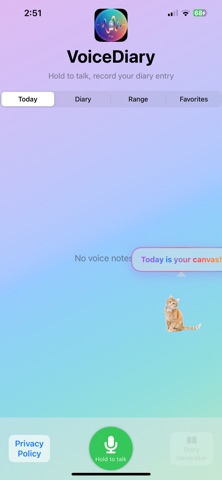 My Voice Diary Screenshot 1 of 10