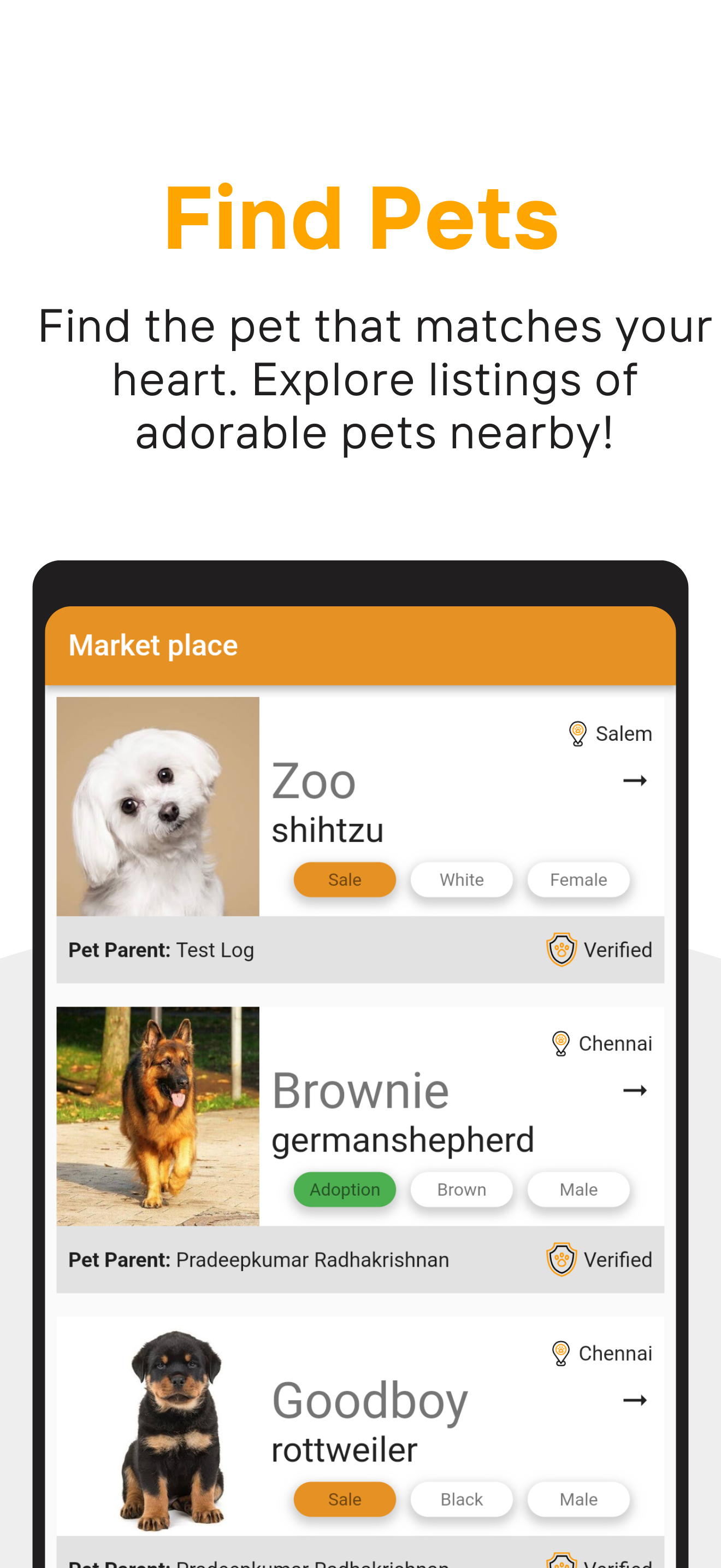 Tails Connect - Find Your Pet screenshot 4
