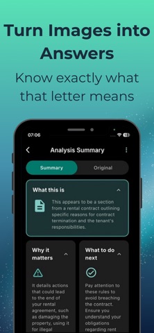 Smart Summaries: Contract AI screenshot