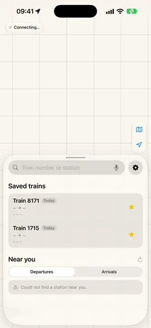 Tågradar screenshot 1