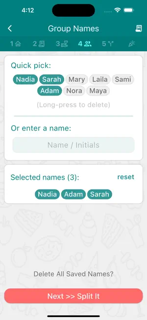 Fatura AI -Group Bill Splitter screenshot 4