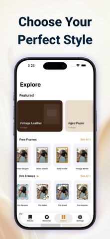 Photo Album Maker: Family Aura iPhone screenshot