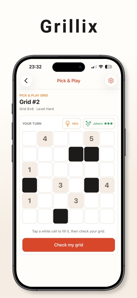 Grillix - Logic Puzzle screenshot 1