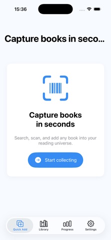 Reading Tracker, Reading Log P Screenshot 1 of 3