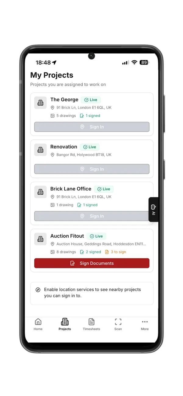 Screenshot #2 pour ProjectPal AI