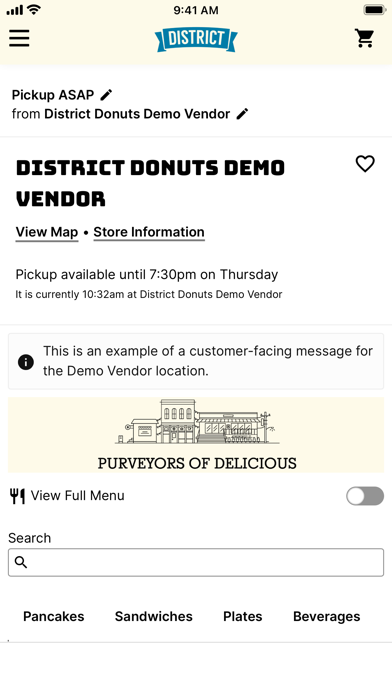 District: Donuts Sliders Brew Screenshot