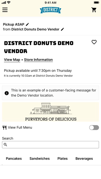 District: Donuts Sliders Brew