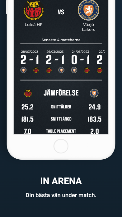 Växjö Lakers Screenshot