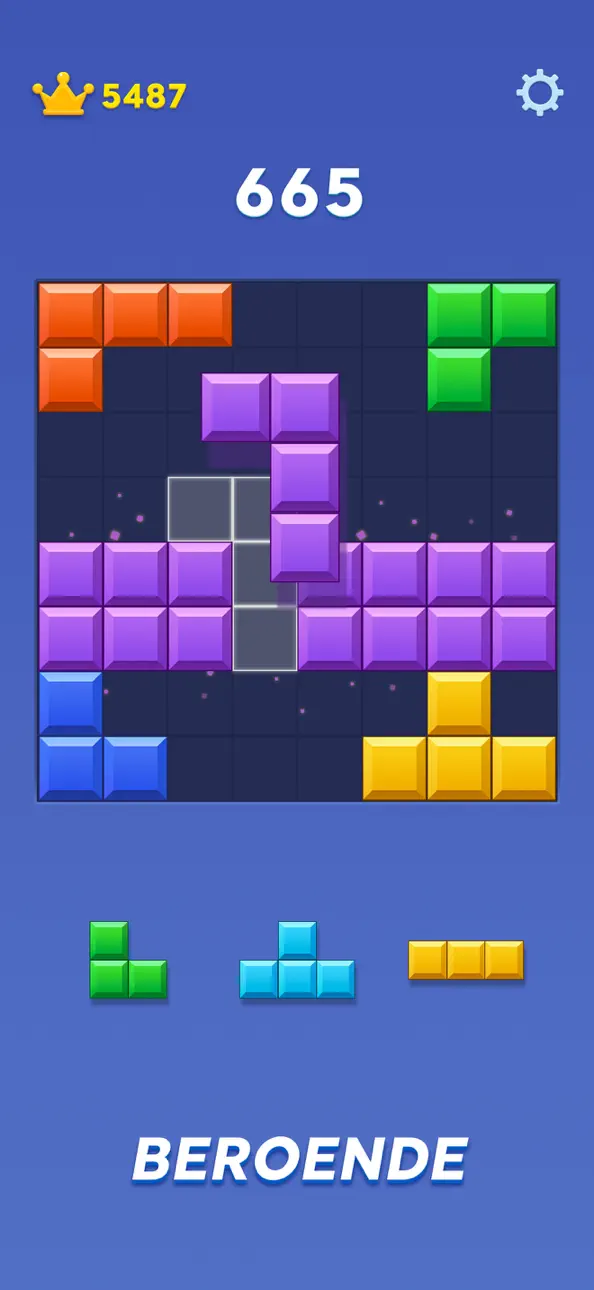 Block Blast！ iOS Mod IPA screenshot 2 - iOS game interface