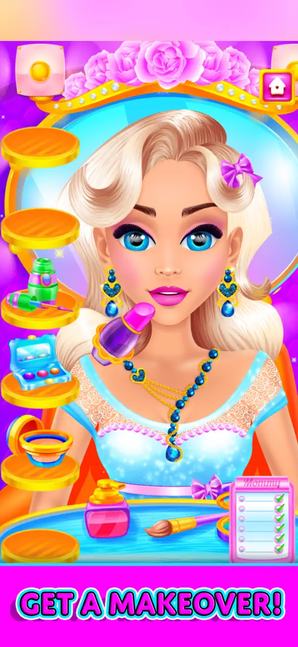 Screenshot #1 pour Mommy Beauty Salon Simulator